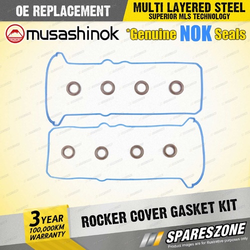Rocker Cover Gasket Kit for Toyota Landcruiser UZJ200 4.7 V8 32V SUV 2007-2012