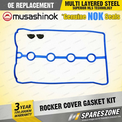 Rocker Cover Gasket Kit for Daewoo Lanos T100 T150 Nubira SE SX X J100 J150 16V