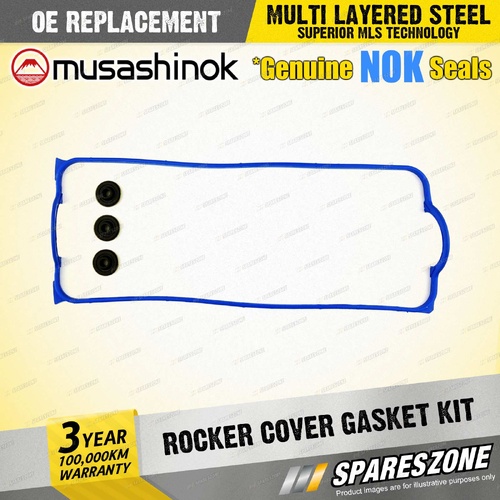 Rocker Cover Gasket Kit for Honda Accord AC AD CA5 Prelude AB BA3 I4 12v 82-89