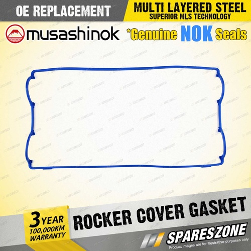 Rocker Cover Gasket for Honda Prelude BA4 2.0L B20A6 I4 16v DOHC 106KW 87-91