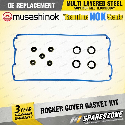 Rocker Cover Gasket Kit for Honda Prelude BB2 BB5 2.2 2.3L I4 16v 118KW 91-01