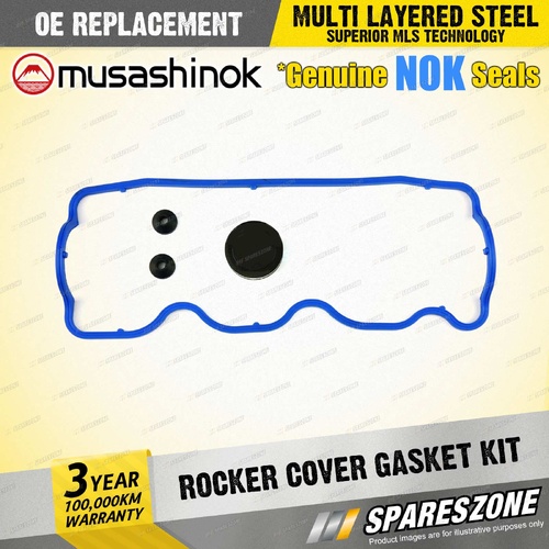 Rocker Cover Gasket Kit for Mitsubishi Pajero NF NG NH NK NJ Magna 3.0L V6 12v