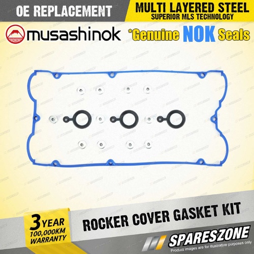 Rocker Cover Gasket Kit for Mitsubishi 3000GT JF 3.0L 6G72T V6 24v 210KW 92-96