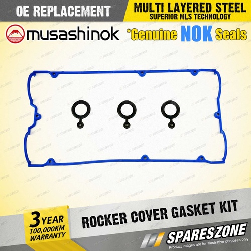 Rocker Cover Gasket Kit for Mitsubishi Pajero NJ NK 3.5L 6G74 V6 24v 1993-2003