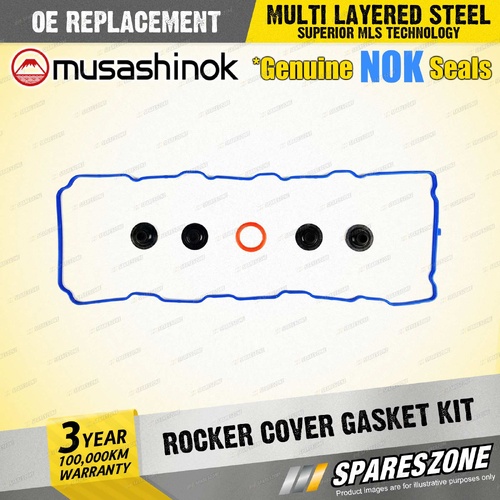 Rocker Cover Gasket Kit for Nissan Elgrand E50 Navara D22 Patrol GU Y61 I4 16v