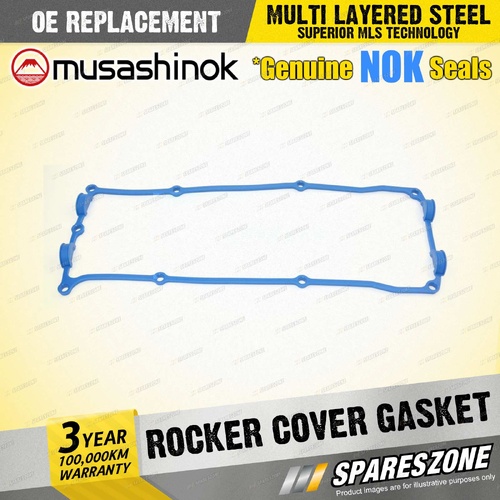 Rocker Cover Gasket for Nissan Navara D22 2.4L KA24DE I4 16v 110KW 1999-2005