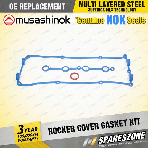 Rocker Cover Gasket Kit for Nissan Navara D22 2.4L KA24DE I4 16v 110KW 1999-2005