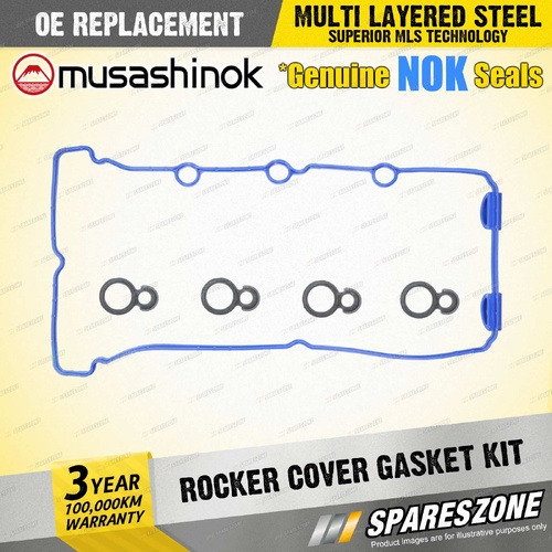Rocker Cover Gasket Kit for Suzuki Liana RH416 1.6L M16A I4 16V DOHC 2001-2007
