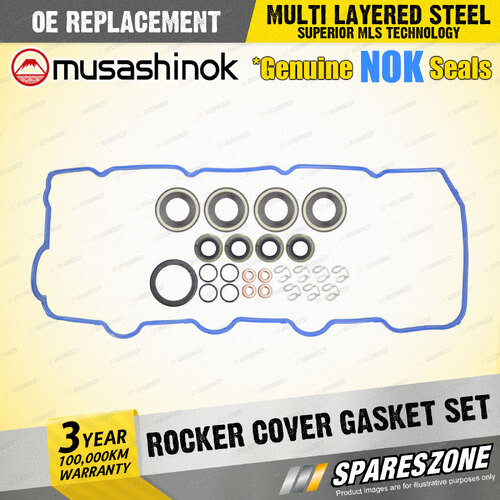 Rocker Cover Gasket Set for Toyota Hiace KDH 201R 205R 220R 221R 223R Inc.Washer