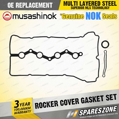 Rocker Cover Gasket Set for Hyundai Santa Fe DM ST81B 2.4L G4KJ I4 16V AWD 15-18
