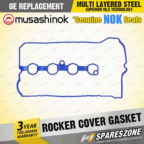 Rocker Cover Gasket With Stop/Start for Mazda 2 DJ DL 1.5L I4 16V FWD 14-On