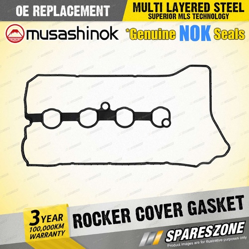 Rocker Cover Gasket Without Stop/Start for Mazda 2 DJ DL 1.5L I4 16V FWD 14-On