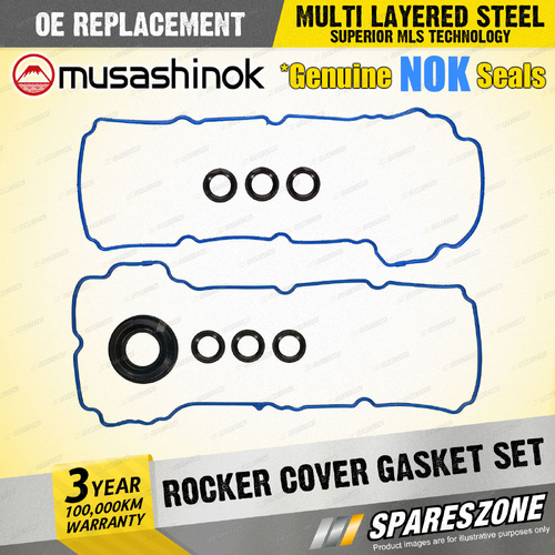 Rocker Cover Gasket Set for Mazda CX-9 TB 3.7L CA V6 24V SUV 2007-2016