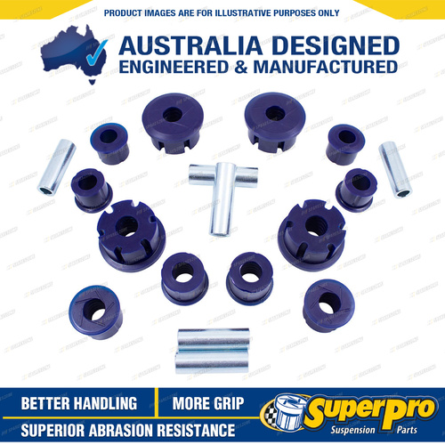 SuperPro Rear Leaf Spring Bush Kit for Jeep Cherokee XJ 63mm wide 1988-2001