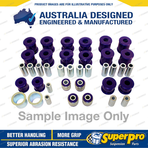 SuperPro Front and Rear Leaf Spring Bush Kit for Nissan Patrol MQ 1980-1983