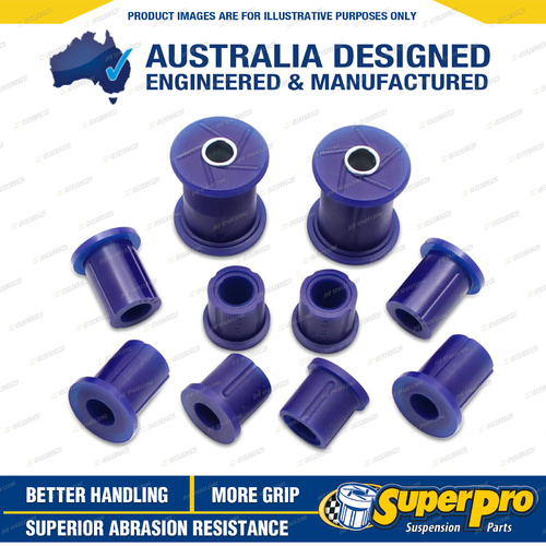 SuperPro Rear Leaf Spring Bushing All for Toyota Hilux 107R 111R 1988-1997