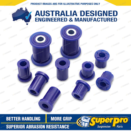 SuperPro Rear Leaf Spring Bush Kit for Mitsubishi Triton ML MN 4WD 2006-2015