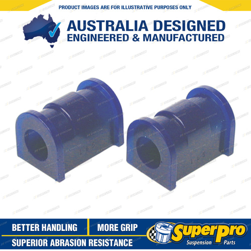 SuperPro 21.5mm Front Sway Bar Mount Bush Kit for Holden Barina MB MF MH ML