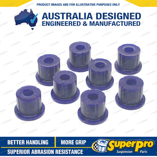 SuperPro Rear Spring Front Bush Kit All for Holden Drover QB 4WD Hardtop 85-87