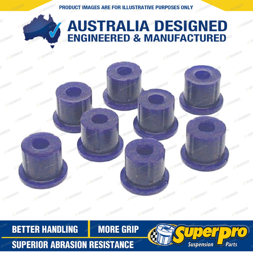 SuperPro Front Spring Rear Bush Kit All for Holden Drover QB 4WD Hardtop 85-87