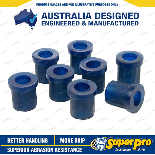 SuperPro Rear Spring Shackle Rear Upper Lower Bush Kit for Nissan Caball C240