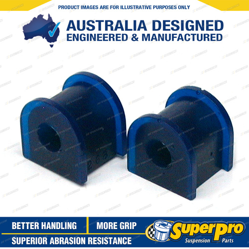 SuperPro 16mm Front Sway Bar End Bush Kit for Honda Civic SB SS SL 1972-1983