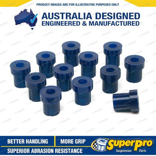 SuperPro Rear Leaf Spring Bush Kit for Mahindra CJ 3 C-340 1988-1992