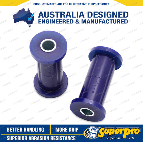 SuperPro Rear Spring Bush Kit for Ford F100 F150 F250 F350 F450 Eye width 76mm
