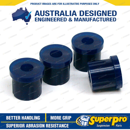 SuperPro Rear Spring Rear Eye Bush Kit for Mazda 1200 929 R100 RX-4 1968-1979