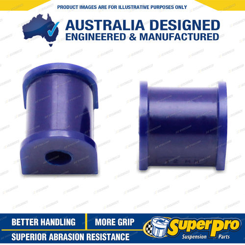 SuperPro 14mm Rear Sway Bar Mount To Crossmember Bush Kit for Holden Calais VX