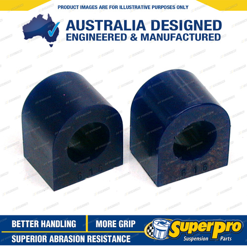 SuperPro 24mm Front Sway Bar Mount Bush Kit for Nissan Pulsar N13 1987-1991