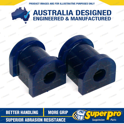 SuperPro 24mm Rear Sway Bar Mount Bush Kit for Nissan Patrol Y60 GQ Wagon 88-97