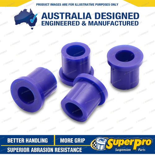 SuperPro Rear Spring Shackle Upper Bush Kit for Daihatsu Rocky Hard Top Scat