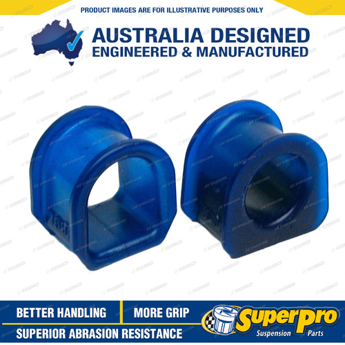 SuperPro Front Steering Rack Pinion Mount Bush for Mazda 323 BD BF Manual