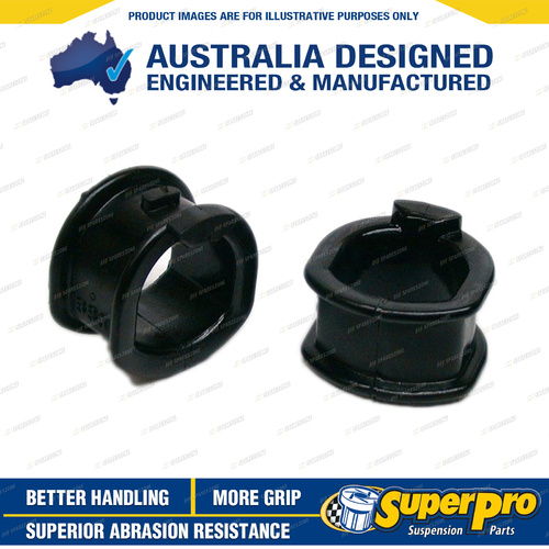 SuperPro Front Steering Rack Pinion Mount Bush Kit for Maserati Biturbo 425i