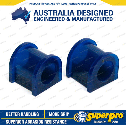 SuperPro 20mm Rear Sway Bar Mount Bush Kit for Mazda MX-6 GD 1987-1991