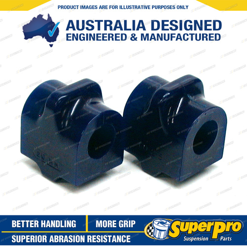 SuperPro 20mm Front Sway Bar Mount Bush Kit for Volvo 740 744 745 1984-1990