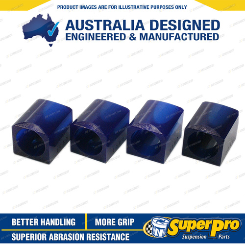 SuperPro 25mm FR Sway Bar To Lower Control Arm Bush Kit for Hillman Husky Minx