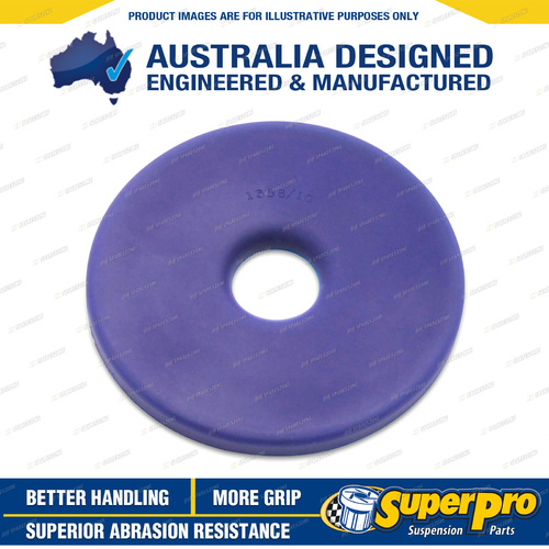 SuperPro Rear Spring Insulator Low Bush Kit for Holden Commodore VU Raises 15mm