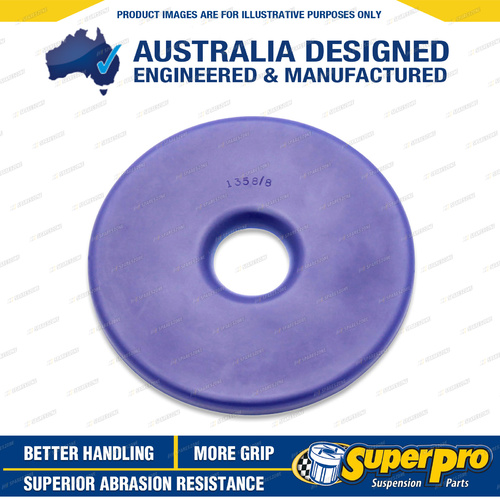 SuperPro Rear Spring Insulator Low Bush Kit for Holden Commodore VU Raises 12mm