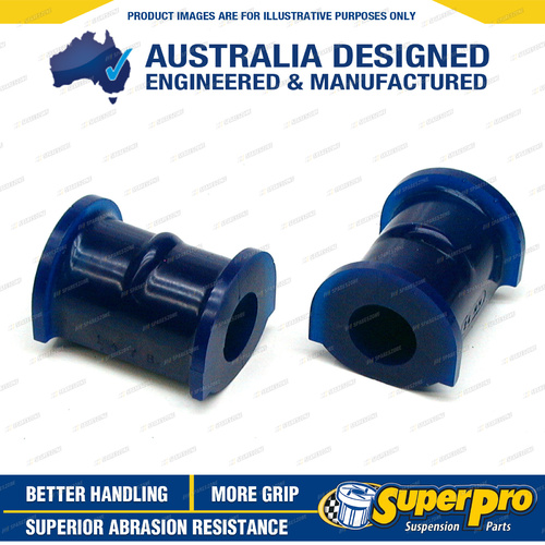SuperPro 22mm Front Sway Bar Mount Bush Kit for Ford Festiva WA 1991-1994