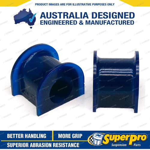 SuperPro 26mm Front Sway Bar Mount Bush Kit for Toyota LandCruiser 90 Series