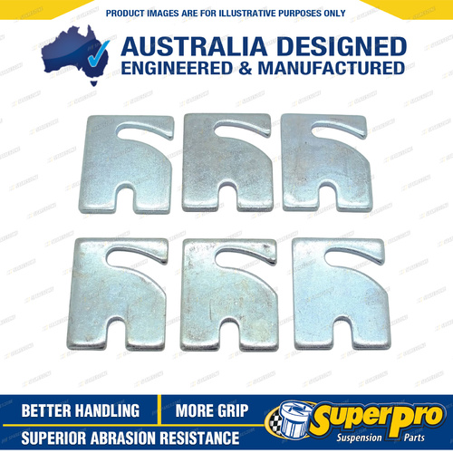 6mm Front Camber Caster Adjusting Shim Kit for Ford Fairlane Falcon BA BF AU FG