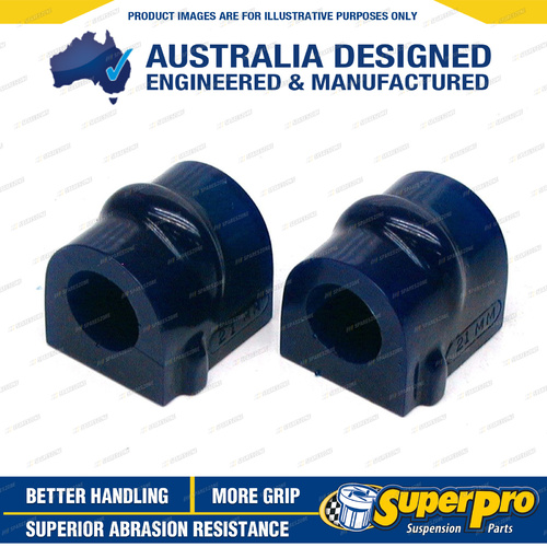 SuperPro 19mm Front Sway Bar Mount Bush Kit for Opel Kadett C D Manta B 74-88