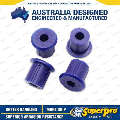 SuperPro Rear Spring Shackle Upper Bush Kit for Toyota LandCruiser 76 78 Series