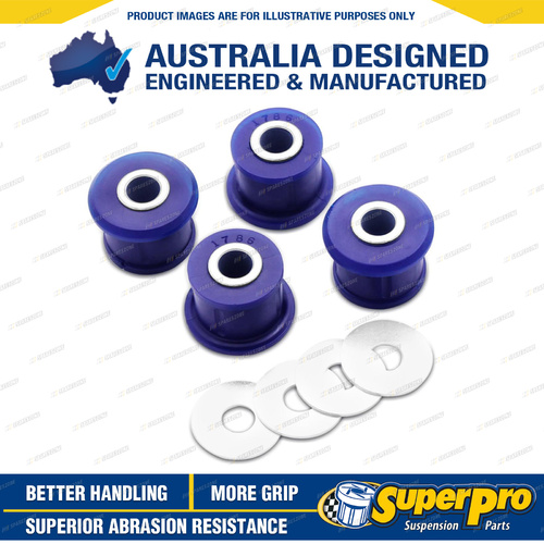 SuperPro Rear Control Arm Front Inner Outer Kit for Ford Laser KH 2WD 1990-1994