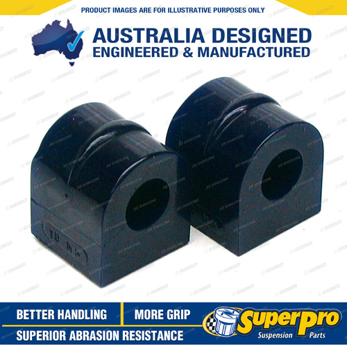 SuperPro 15mm Rear Sway Bar Mount Bush Kit for Opel Manta B 1978-1988