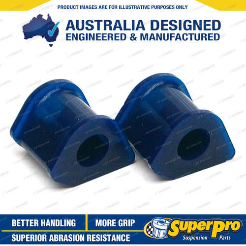 SuperPro 18mm Front Sway Bar Mount Bush Kit for Rover 100 Sedan 1994-on