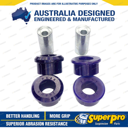 SuperPro FR Control Arm Lower Inner Rear Bush Kit Double for Opel Vectra JR JS
