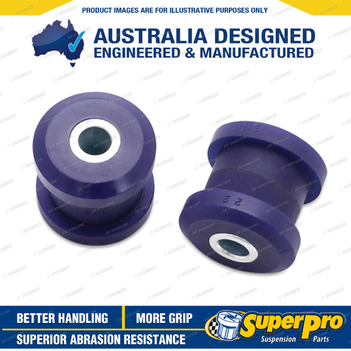 SuperPro Rear Control Arm Upper Outer Bush Kit for Mitsubishi Galant HJ VR4 EA_